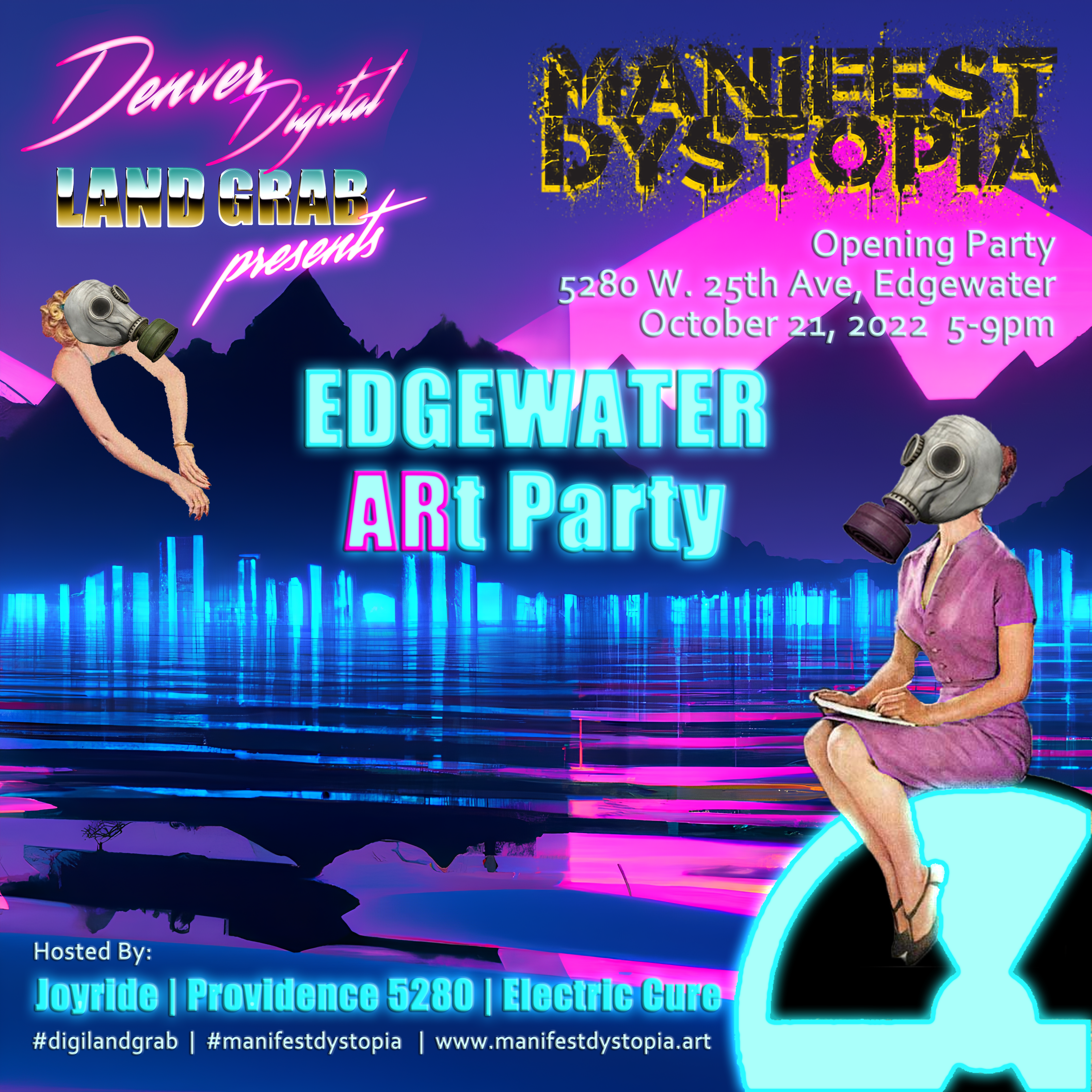 Sloan's Lake Opening Party Flyer